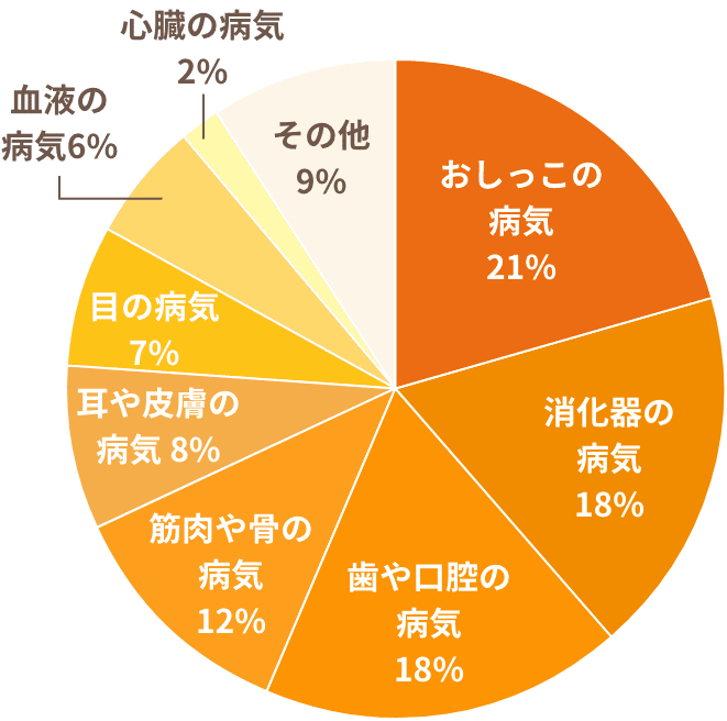 歯や口腔の病気