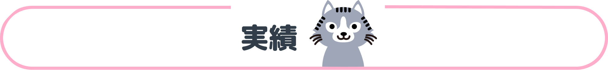 実績
