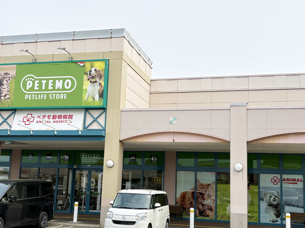 動物病院出入口(外観)